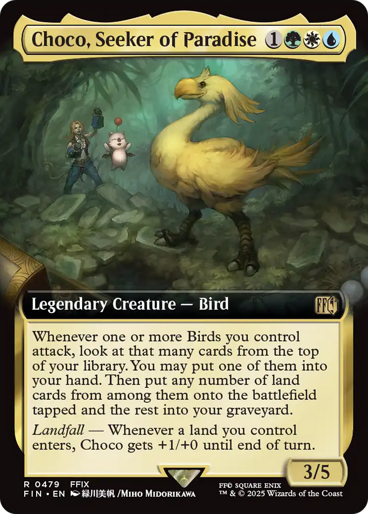 Choco, Seeker of Paradise (FIN-479) - FINAL FANTASY: (Extended Art) - Poke-Collect