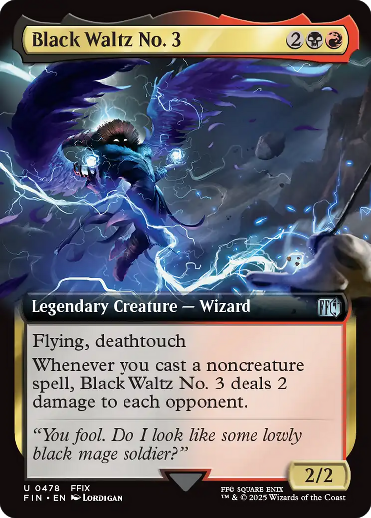 Black Waltz No. 3 (Extended Art) (FIN-478) - FINAL FANTASY: (Extended Art) - Poke-Collect