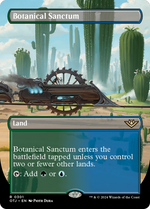 Botanical Sanctum (OTJ-301) - Outlaws of Thunder Junction (Borderless) - Poke-Collect