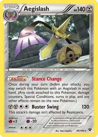 Aegislash 85/146 - XY - Poke-Collect