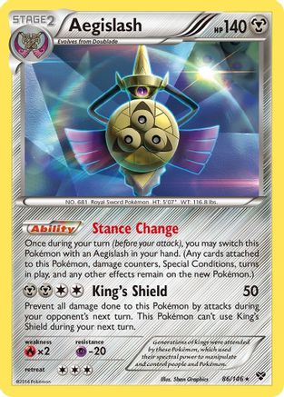 Aegislash 86/146 - XY Holofoil - Poke-Collect