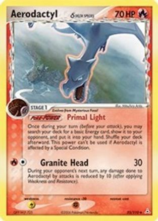 Aerodactyl δ 35/110 - Holon Phantoms Reverse Holofoil - Poke-Collect