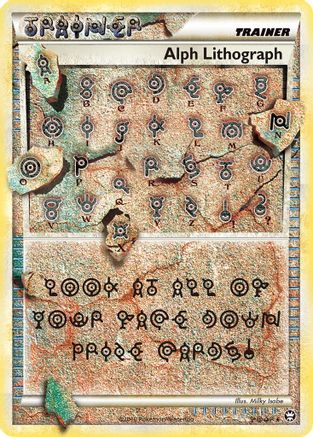 Alph Lithograph FOUR/102 - HSTriumphant Holofoil - Poke-Collect
