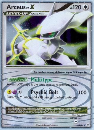 Arceus LV.X 96/99 - Arceus Holofoil - Poke-Collect