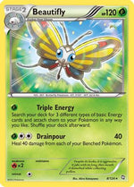 Beautifly 8/124 - Dragons Exalted Reverse Holofoil - Poke-Collect