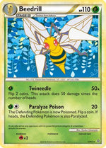 Beedrill 12/95 - HSUnleashed Reverse Holofoil - Poke-Collect