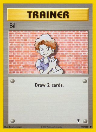 Bill 108/110 - Legendary Collection Reverse Holofoil - Poke-Collect