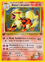 Blaine's Arcanine 1/132 - Gym Challenge 1st Edition Holofoil - Poke-Collect