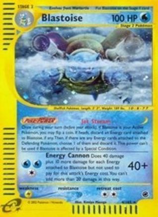 Blastoise 4/165 - Expedition Base Set Holofoil - Poke-Collect