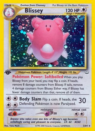 Blissey 2/64 - Neo Revelation Unlimited Holofoil - Poke-Collect