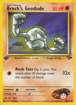 Brock's Geodude 68/132 - Gym Challenge Unlimited - Poke-Collect