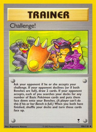 Challenge! 106/110 - Legendary Collection Reverse Holofoil - Poke-Collect