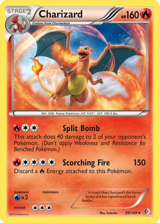 Charizard 20/149 - Boundaries Crossed Holofoil - Poke-Collect