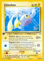 Chinchou 42/64 - Neo Revelation 1st Edition - Poke-Collect