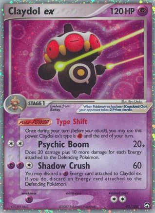 Claydol ex 93/108 - Power Keepers Holofoil - Poke-Collect