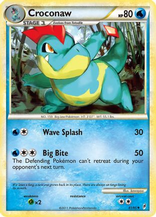 Croconaw 41/95 - Call of Legends Reverse Holofoil - Poke-Collect