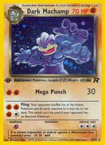 Dark Machamp 10/82 - Team Rocket 1st Edition Holofoil - Poke-Collect