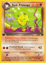 Dark Primeape 43/82 - Team Rocket 1st Edition - Poke-Collect