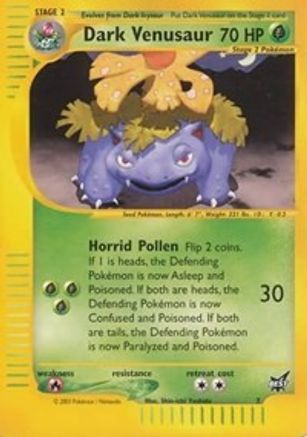 Dark Venusaur 7/9 - Best of Game - Poke-Collect