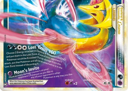 Darkrai & Cresselia LEGEND 100/102 - HSTriumphant Holofoil - Poke-Collect