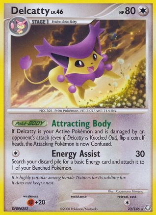 Delcatty 23/146 - Legends Awakened Reverse Holofoil - Poke-Collect