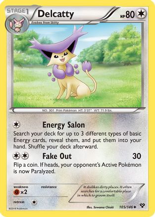 Delcatty 105/146 - XY - Poke-Collect