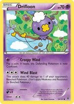 Drifloon 34/101 - Plasma Blast Reverse Holofoil - Poke-Collect
