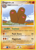 Dugtrio 24/127 - Platinum Reverse Holofoil - Poke-Collect