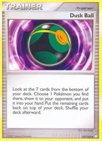 Dusk Ball 110/123 - Mysterious Treasures Reverse Holofoil - Poke-Collect