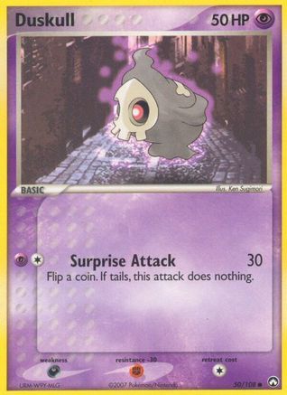Duskull 50/108 - Power Keepers Reverse Holofoil - Poke-Collect