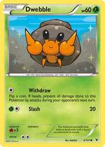 Dwebble 6/101 - Noble Victories Reverse Holofoil - Poke-Collect