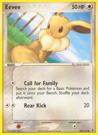 Eevee 69/113 - Delta Species Reverse Holofoil - Poke-Collect