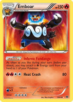 Emboar 100/99 - Next Destinies Holofoil - Poke-Collect