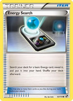 Energy Search 93/114 - Black & White - Poke-Collect