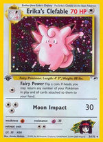 Erika's Clefable 3/132 - Gym Heroes Unlimited Holofoil - Poke-Collect