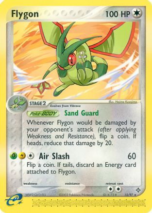 Flygon 15/97 - Dragon Reverse Holofoil - Poke-Collect