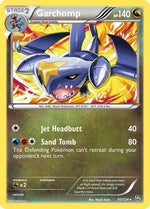 Garchomp 91/124 - Dragons Exalted Reverse Holofoil - Poke-Collect