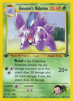 Giovanni's Nidorino 45/132 - Gym Challenge 1st Edition - Poke-Collect