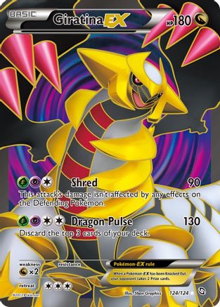 Giratina-EX 124/124 - Dragons Exalted Holofoil - Poke-Collect