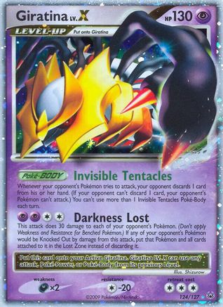 Giratina LV.X 124/127 - Platinum Holofoil - Poke-Collect