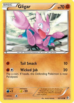 Gligar 80/149 - Boundaries Crossed Reverse Holofoil - Poke-Collect