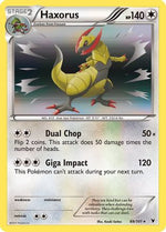 Haxorus 88/101 - Noble Victories Reverse Holofoil - Poke-Collect