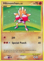 Hitmonchan 129/127 - Platinum Holofoil - Poke-Collect
