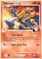 Infernape E4 43/111 - Rising Rivals Reverse Holofoil - Poke-Collect