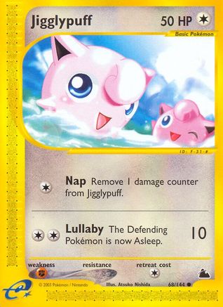 Jigglypuff 68/144 - Skyridge Jigglypuff 68/144 - Skyridge
