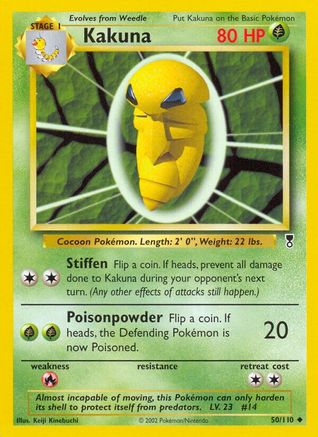 Kakuna 50/110 - Legendary Collection Reverse Holofoil - Poke-Collect