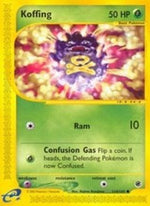 Koffing 114/165 - Expedition Base Set Reverse Holofoil - Poke-Collect