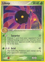 Lileep 52/108 - Power Keepers Reverse Holofoil - Poke-Collect