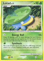 Lotad 81/127 - Platinum Reverse Holofoil - Poke-Collect