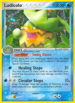 Ludicolo 10/107 - Deoxys Reverse Holofoil - Poke-Collect
